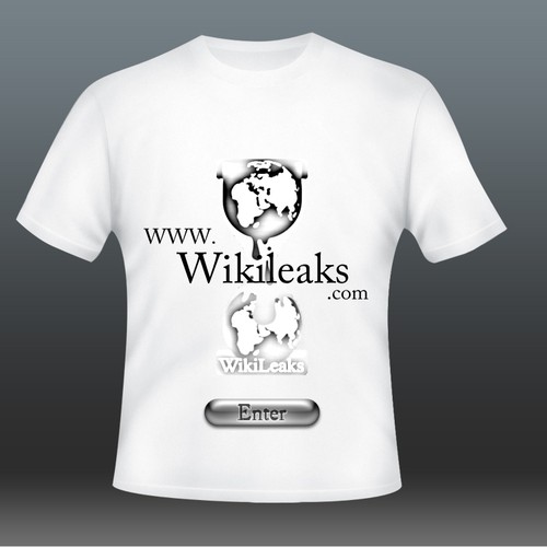 New t-shirt design(s) wanted for WikiLeaks Design por ahmedadel