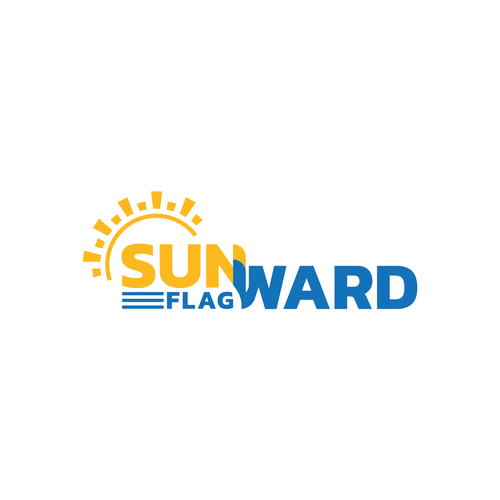 Modern new logo wanted for custom flag company. Design by flynexus