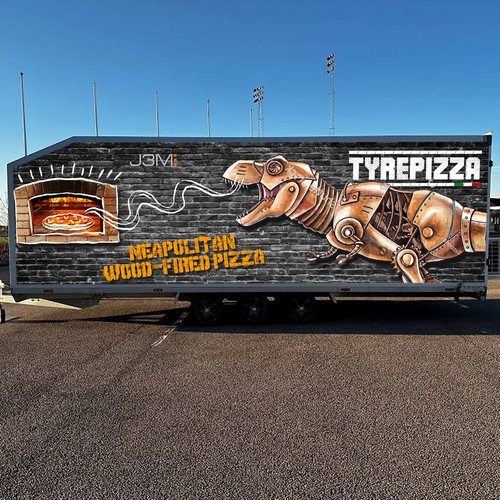 PIZZA trailer - be creative! Design von Rockyman