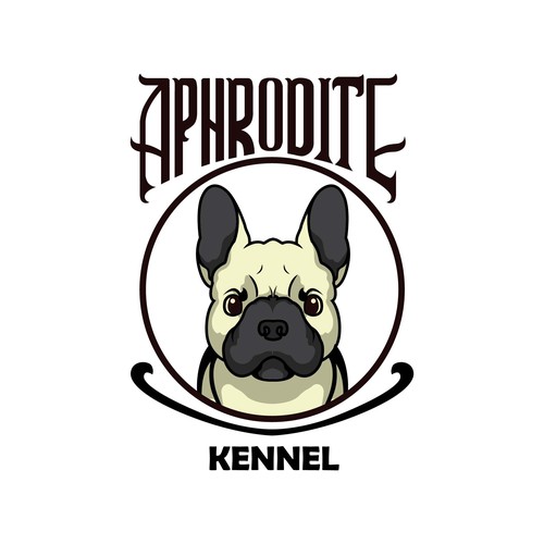 Design logo for French Bulldog breeder In Music City Aphrodite Kennels Design by donec~arcam