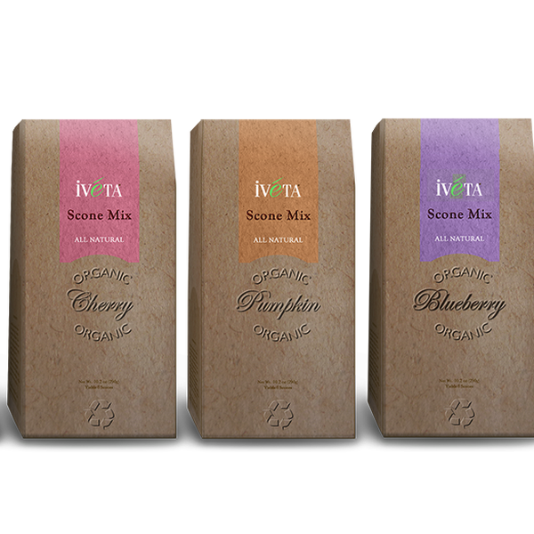 Design by Martine-A-Paris titled "Create a package for great-tasting, organic scone mixes"