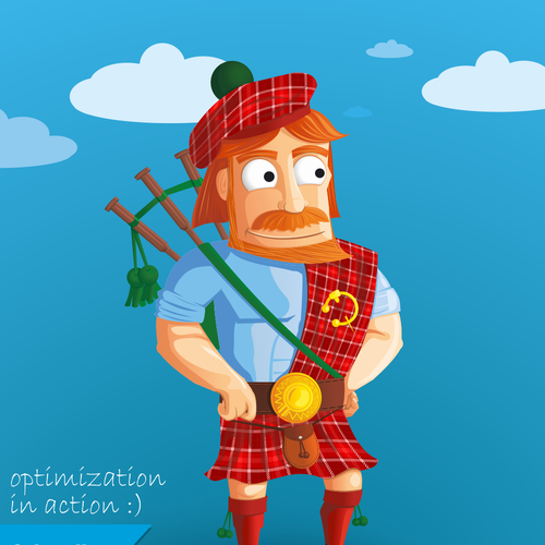 SEO Scotsman needs a new illustration Design by Odandion