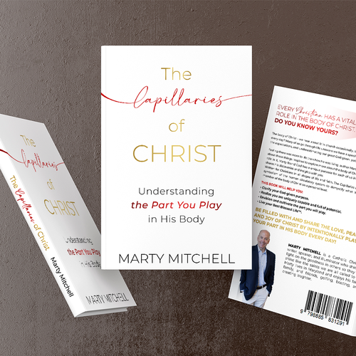 Create a Religious nonfiction book cover on the body of Christ (the Church). Design by AstonD