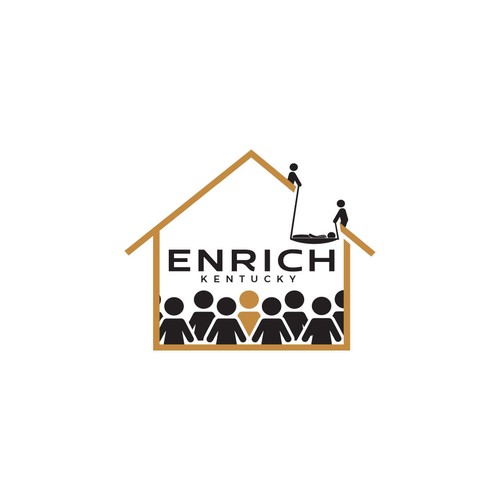 Enrich Rebrand-ontwerp door Panjie