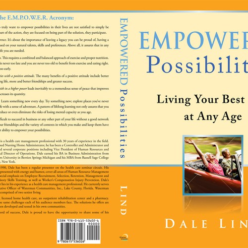 Design di EMPOWERED Possibilities: Living Your Best Life at Any Age (Book Cover Needed) di pixeLwurx