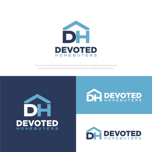 Devoted Homebuyers Logo Design by Rusmin05