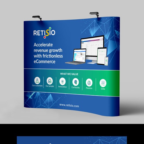 Design a fantastic tradeshow booth for enterprise SaaS company / eCommerce platform Design by dezignedge*
