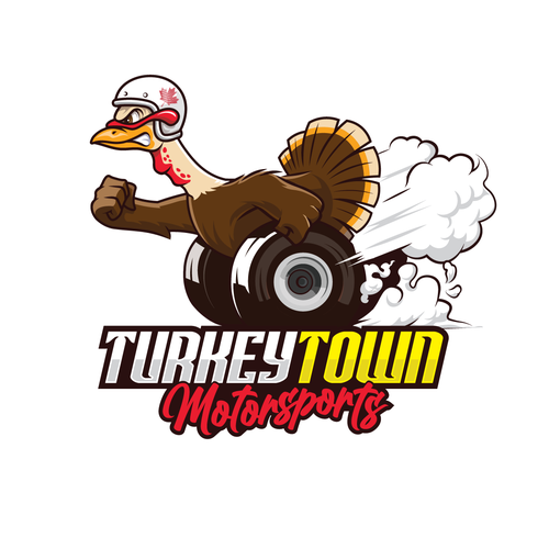 A logo for Turkey Town Motorsports? A name like that HAS to get your creative juices flowing. Design by Democomics