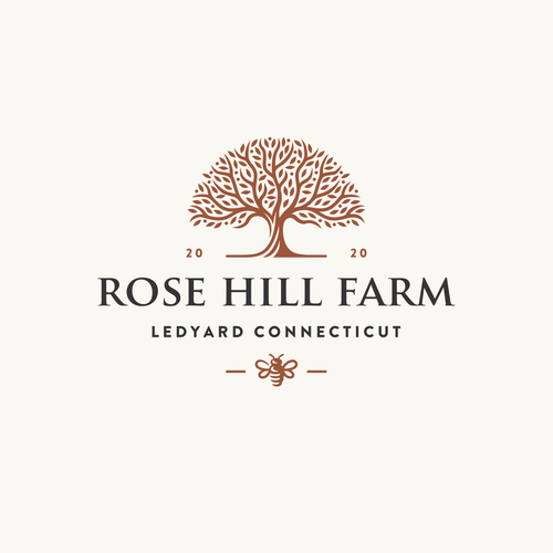 Historic New England Farm producing elegant honey ISO a legacy worthy logo Design by Zvucifantasticno