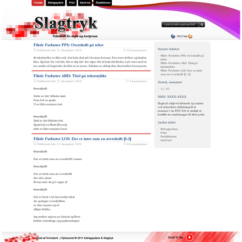 Simple Header and Footer for website Design von pohelasoft