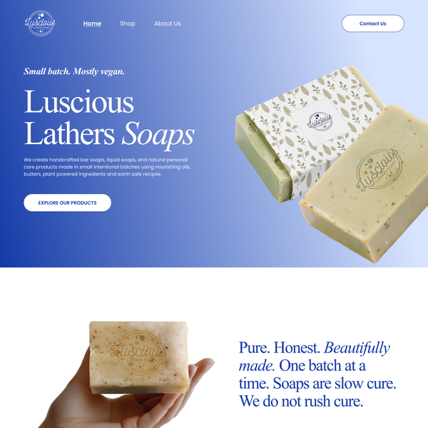 Luscious Lathers Soaps <3