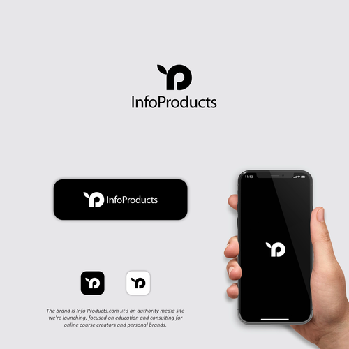 InfoProducts.com - Logo & Branding Design by moOks™