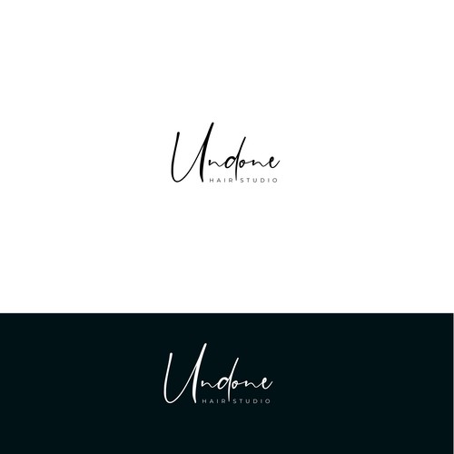 Luxury Hair Salon Logo and business card design Réalisé par 9bstrokes™