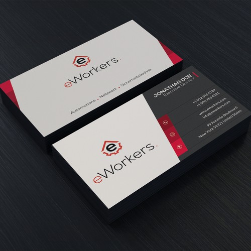 Business card contest entry by Annozio