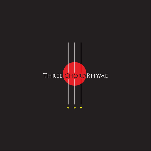 Our band Three Chord Rhyme needs a logo to attract TV and media interest in our productions Design by red lapis