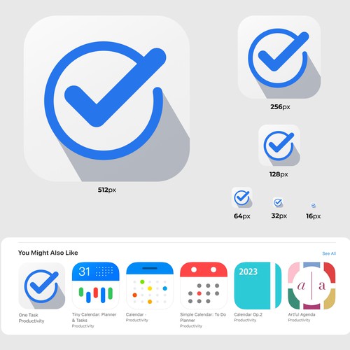 Design App icon/logo design for One Task app di blancetnoire