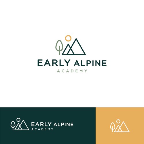 "Playful Yet Polished Logo for a High-Quality Early Childhood School" winning Logo design