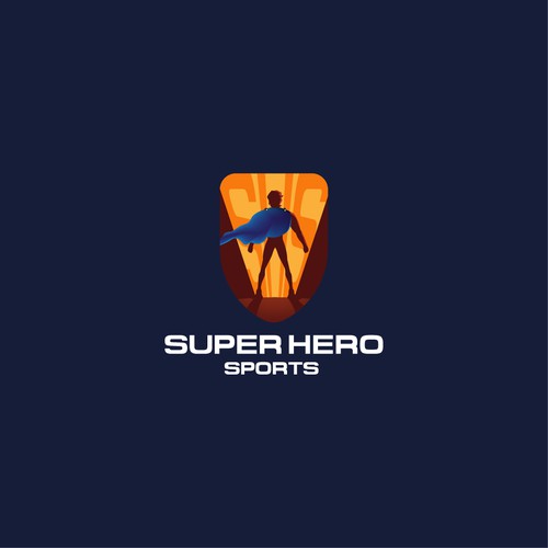 logo for super hero sports leagues デザイン by CAKPAN