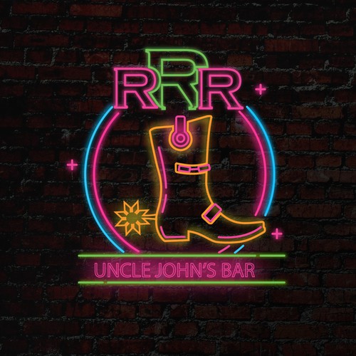 RRR Bar logo contest Design by chiran2018