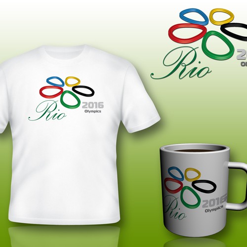 Design a Better Rio Olympics Logo (Community Contest) Ontwerp door diotoppo