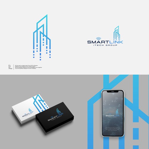 Diseño de Modern logo for IT company based in New York de Rozzium