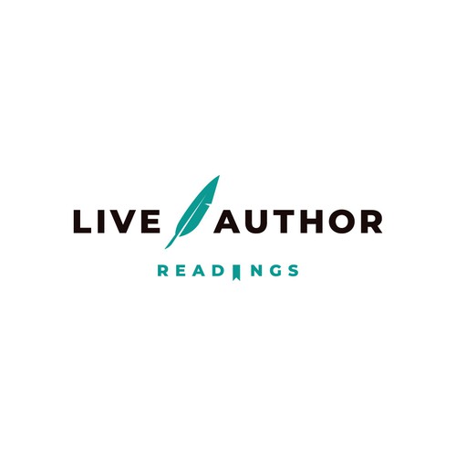 "Design a coffee shop book store vibe logo for our Live Author Readings brand!" winning Logo design