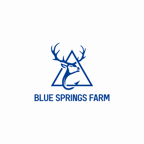 Logo for our Der hunting and bass fishing recreational farm Design by Tendangmenang