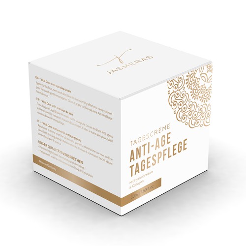 Packaging design for a cosmetic-cream required Design by Imee008