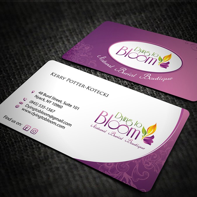 Boutique Business Cards - Business Card template for Boutique Style. Order Custom ... - If you are working in a boutique, a salon or even a shop, you would find this template handy.