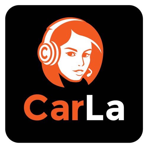 Logo design for our AI based Voicebot "Carla" Design by r4pro