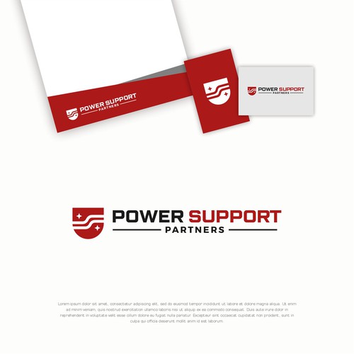 Home Generator Company Logo Design - Power Support Partners Design by GraphCulture⭐