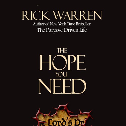 Design Rick Warren's New Book Cover Design réalisé par Nelinda Art