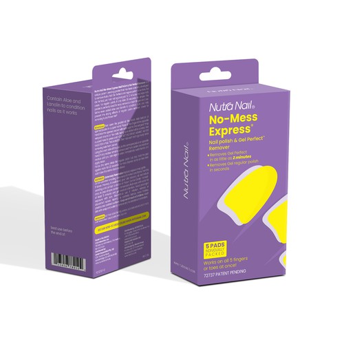 Nutra Nail Gel Remover Design by Shisiouk