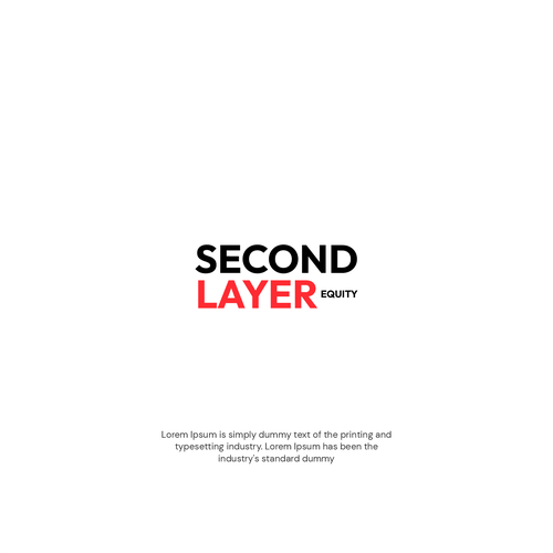 Second Layer logo First Layer Prize! Design by AYANA.