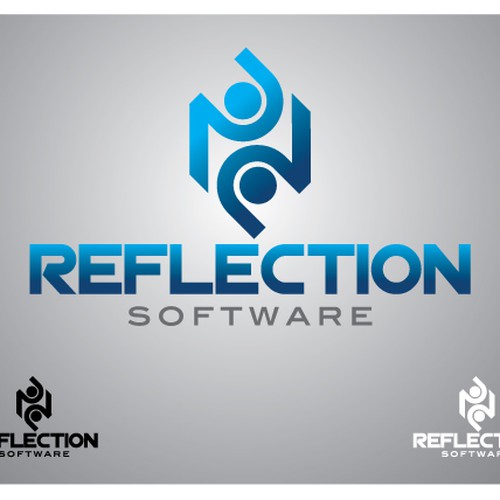 Reflection Software Logo Contest Design by miehell