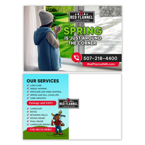 NEW POSTCARD FOR SPRING Design by Atto™