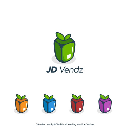Healthy Vending Machine Logo Design by PinkPanda12