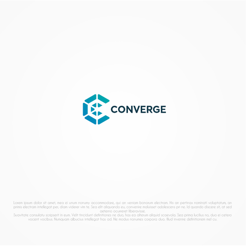 Logo for Converge event Design by pixelgarden