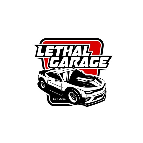 Design an epic car shop logo for merch and web placements Design by Yeison Higuera