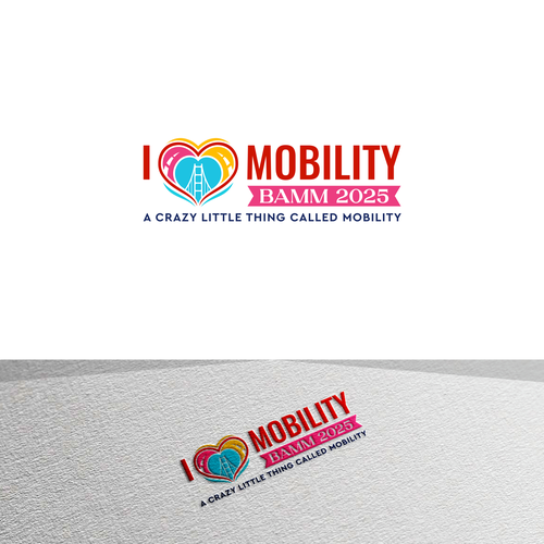 Fun Rom-Com theme conference logo for Bay Area Design by StudioJack