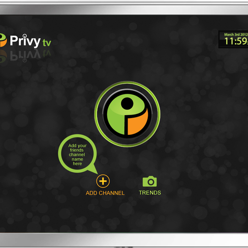 Design di Privy TV Personal Channel di activii