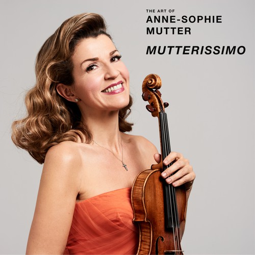 Illustrate the cover for Anne Sophie Mutter’s new album Réalisé par JoramTalbot