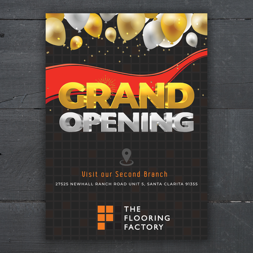 Grand Opening Flyer Réalisé par mohd niyas