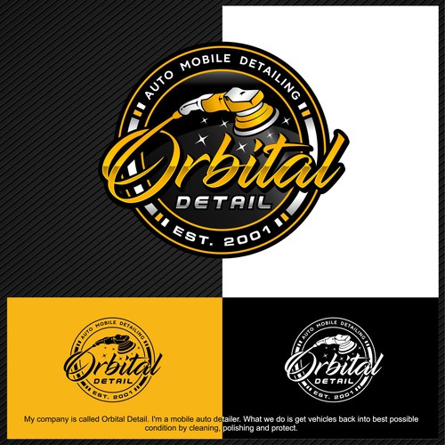 Design Logo for mobile detailing por arteq04