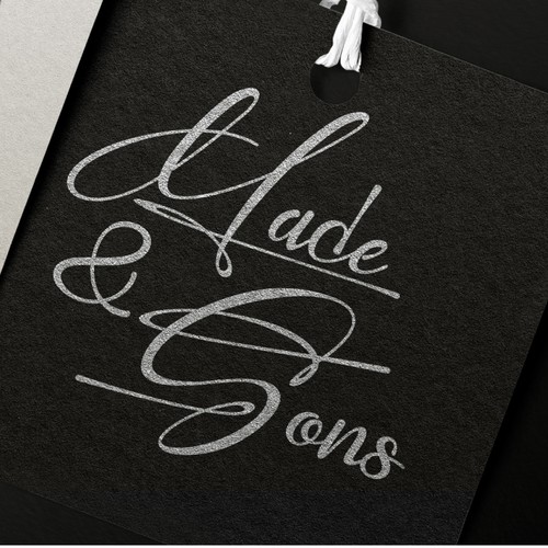 Luxury Meets Ease: Logo & Card Design for Made & Sons Design by D A™