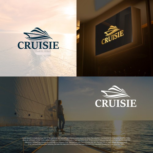 Cruise Travel Agent Logo - Modern and Sophisticated Design by Rav Astra