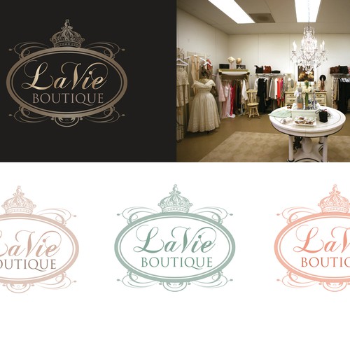 New logo wanted for la vie boutique, Logo design contest