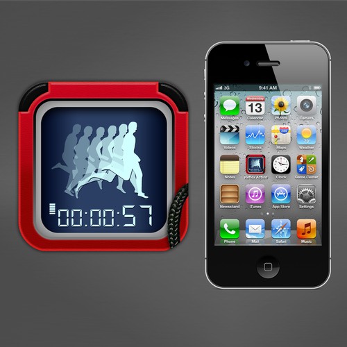 Create an iPhone app icon Design by Fenhrir