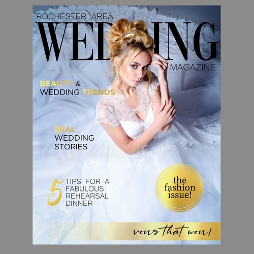 Wedding Magazine Cover Design réalisé par M O N O L I T H