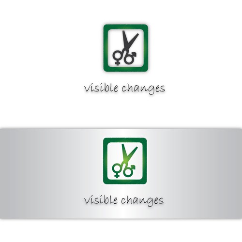 Design di Create a new logo for Visible Changes Hair Salons di G-Brain